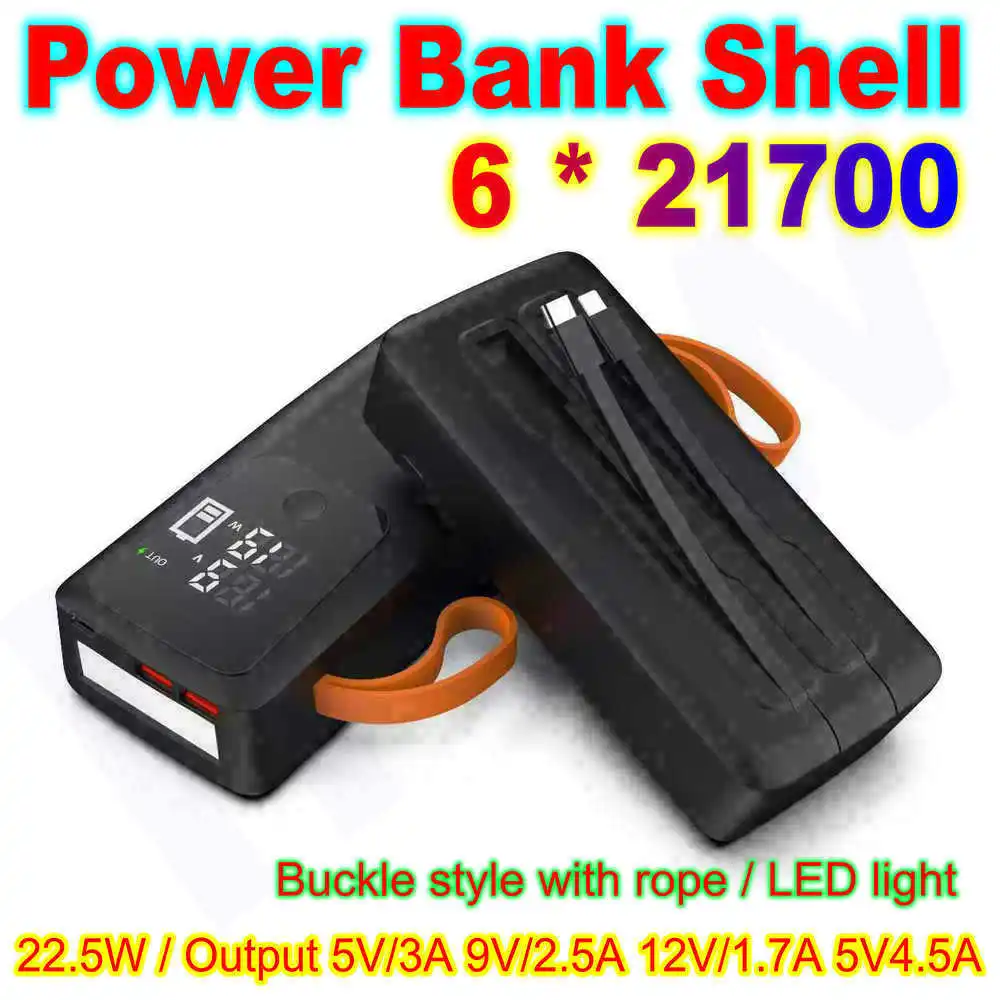 21700  Battery Case Power Bank - Battery Case Storage ulasan dan harga