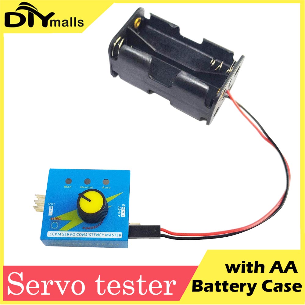 Servo Tester 3CH Digital ESC S - Battery Case Storage ulasan dan harga