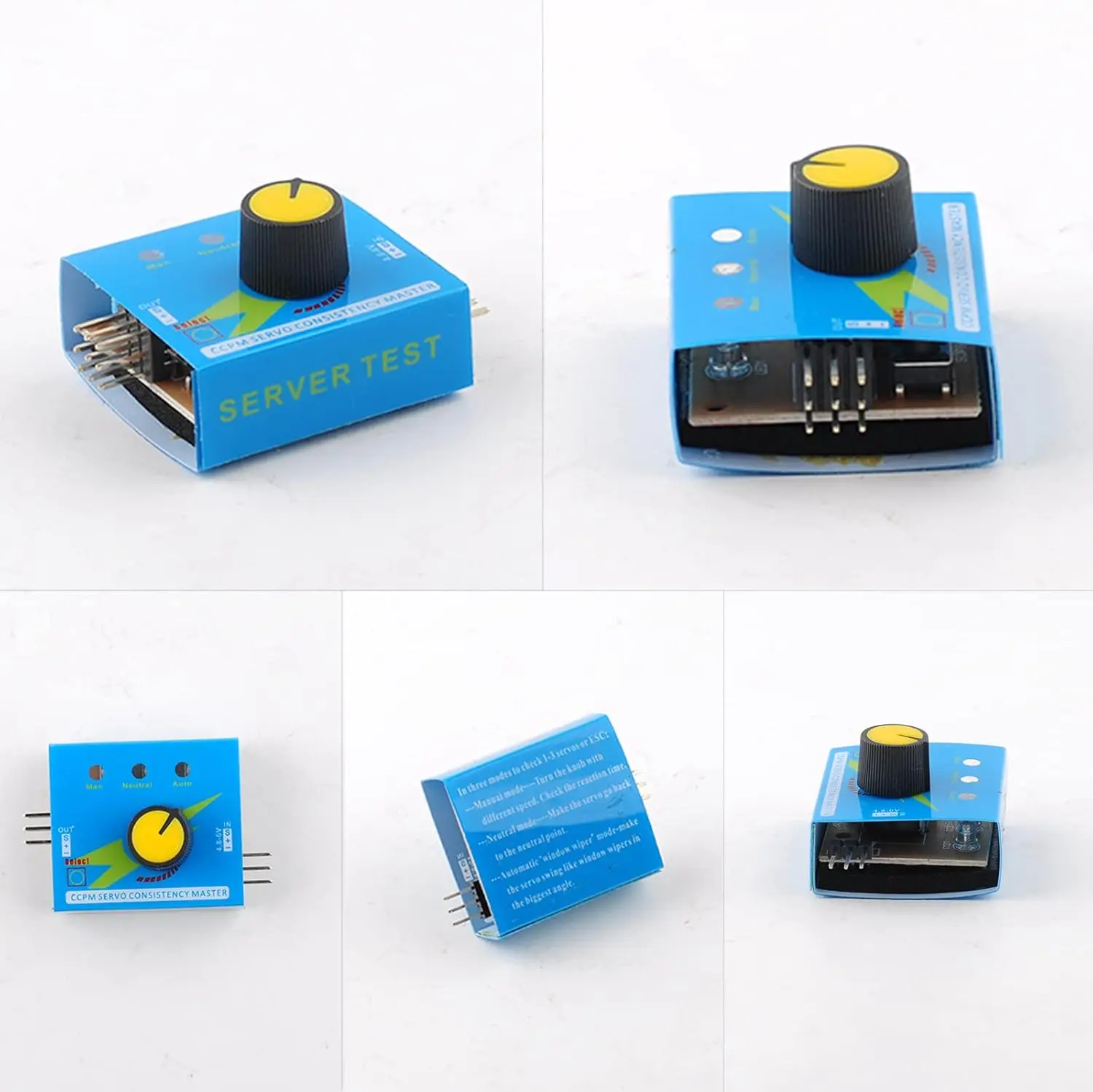 Servo Tester 3CH Digital ESC S - Battery Case Storage ulasan dan harga
