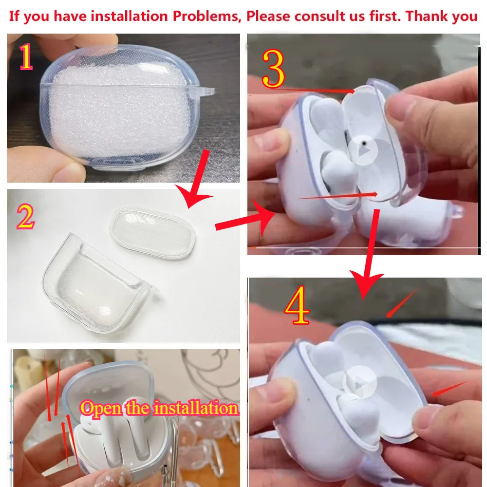cartoon cute keychain case For - Beats Headphone Powerbeats Pro ulasan dan harga