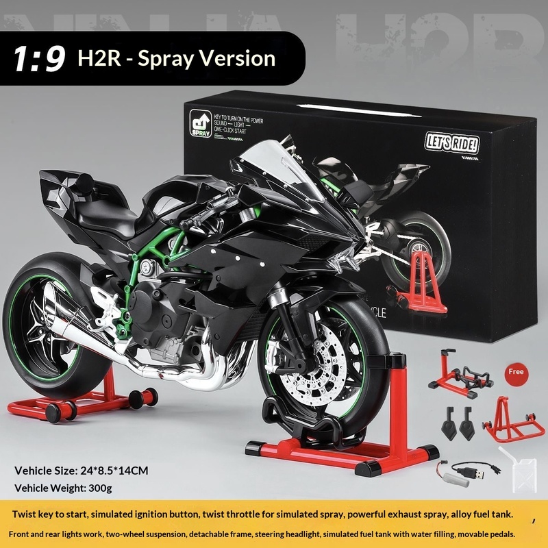 Kawasaki Ninja H2R 1:9 Scale D - Battery Case Storage ulasan dan harga