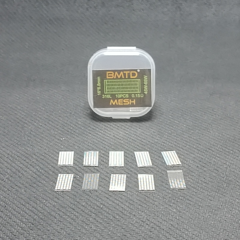 5pcs BMTD PreBuilt Coil SS316  - Stainless Wire Ss316 ulasan dan harga