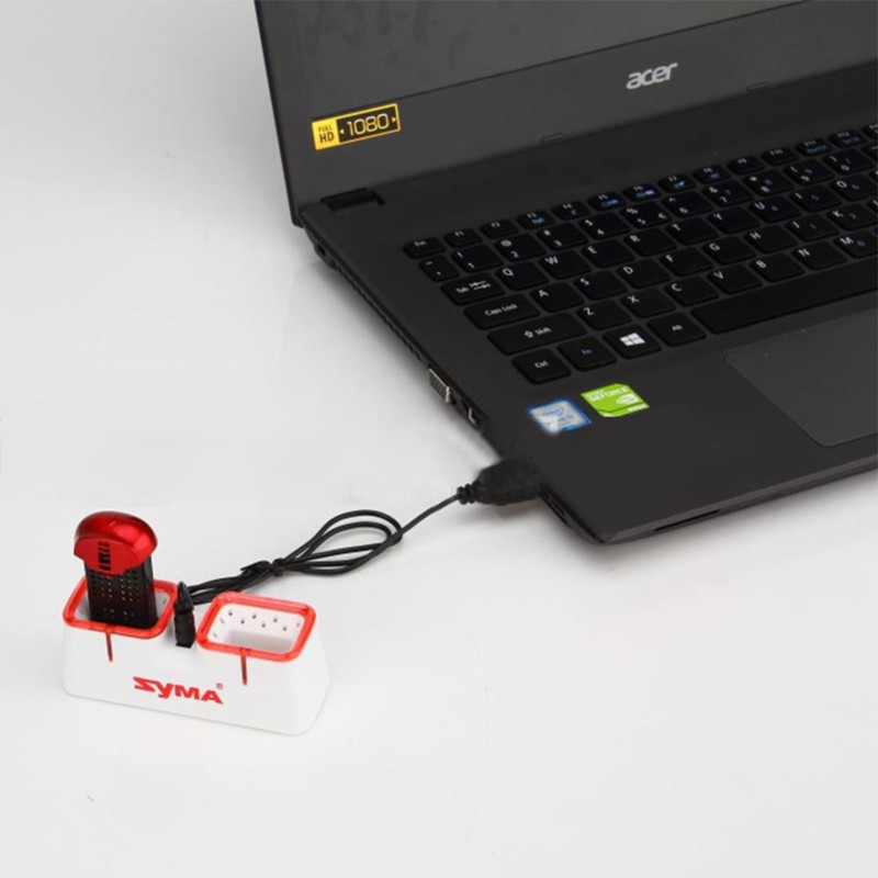 Dual USB Fast Charger for Syma - Battery Case Storage ulasan dan harga