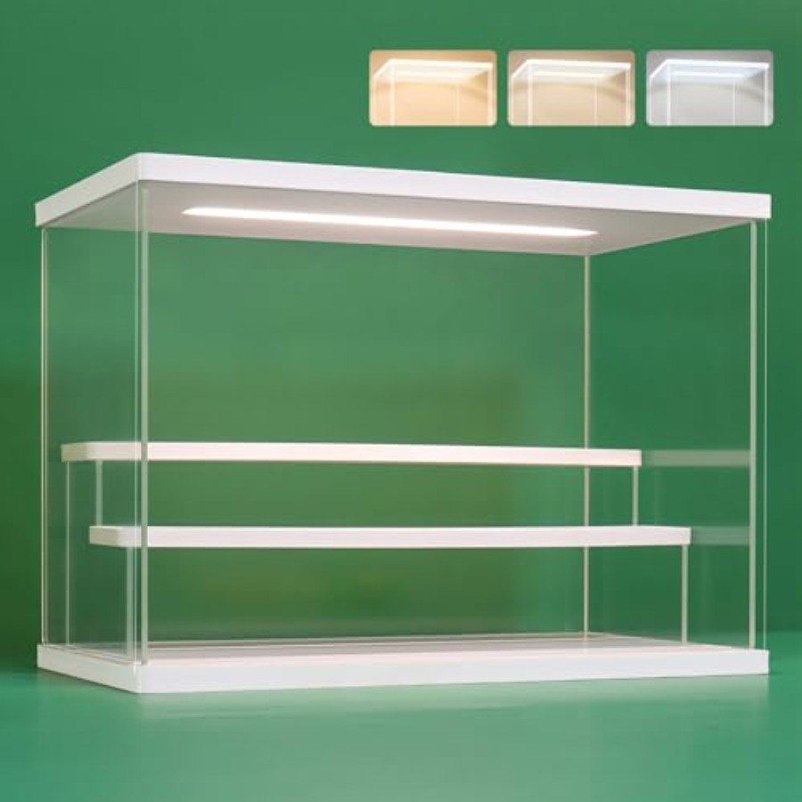 Clear Acrylic Display Case Sta - Battery Case Storage ulasan dan harga